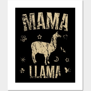 Mama Llama Posters and Art